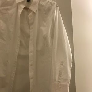 Classic white button down NWOT